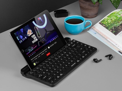 Tastierë A4Tech FStyler, wireless, US, e zezë