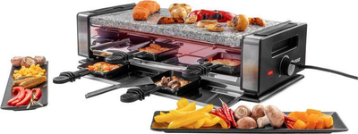 Skarë elektrike Unold Raclette Delice Basic, 1200 W, e hirtë/zezë
