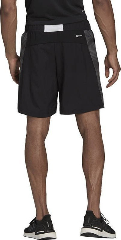 Pantallona të shkurtra Adidas Season, poliester i ricikluar, masa M, të zeza