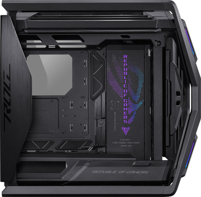 Kasa PC Asus ROG Hyperion GR701 BTF Edition, ATX full tower, xham i temperuar, e zezë