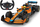 Makine garash me telekomandë Jamara Deluxe Cars McLaren MCL36 1:12, 2.4 GHz, portokalli