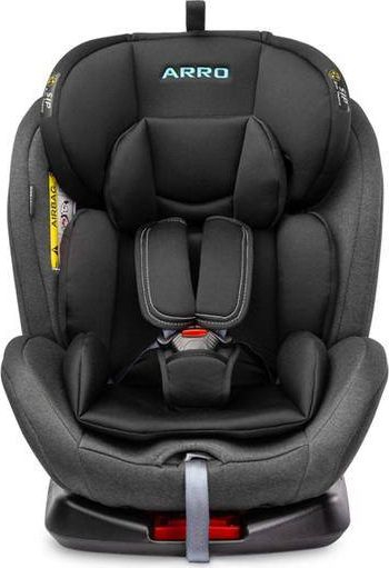 Karrige për veturë Caretero Arro 0-36 kg, e zezë