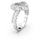 Unazë për femra Swarovski 5648291, e argjendtë