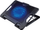 Bazë ftohëse për laptop C-Tech CLP-S100, deri 17", me ventilator, me dritë blu