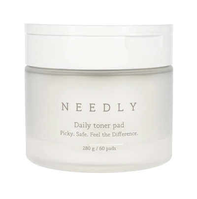 Влошките за ексфолијација на кожата Needly Daily Toner Pad, 60 парчиња