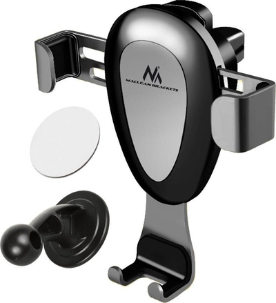 Mbajtës telefoni për veturë Maclean Gravity Car Mount MC-324, i zi