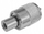 Konektor koaksial UHF UC1 plug, 50 Ohm, për kabllo H-155, nikeli