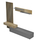 Set komodë për TV Dort 249,5x42,2x199,5Hcm (HM18076.02), zezë