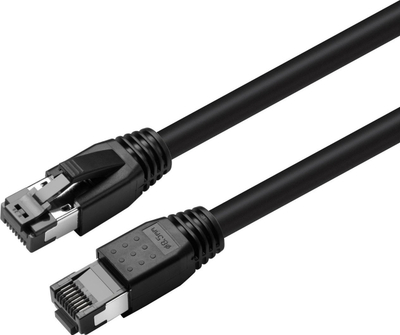 Kabllo rrjeti MicroConnect CAT8.1 S FTP, 10m, LSZH, e zezë