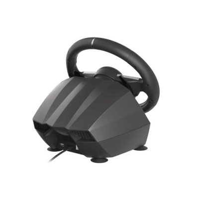 Volan gaming Genesis Seaborg 400, me dridhje me dy motorë, 270° 900°, i zi