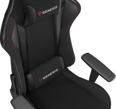 Karrige gaming Genesis Nitro 440 G2 Mesh, rregullim ergonomik, bazë metalike, e zezë