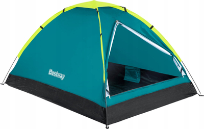 Çadër kampingu Bestway Cooldome 2, 2 persona, 1.45 x 2.05 x 1.00 m, jeshile