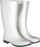 Çizme pune Profix Ginocchio, PVC, O4 SRC, Nr. 43, të bardha / hirta