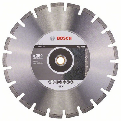 Disk prerës Bosch Standard, 350 x 25.4 mm