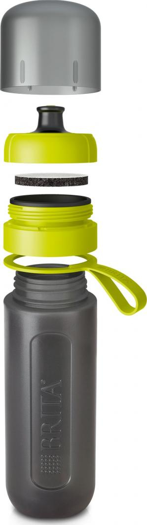Shishe me filtër Brita fill & go Active, 600ml, e gjelbërt