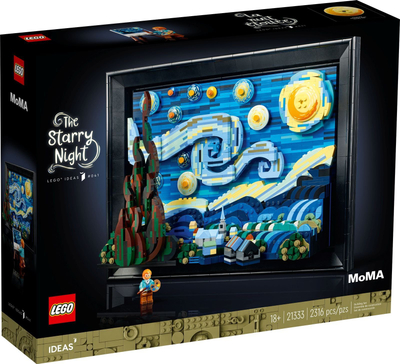 Set LEGO Ideas “Nata me yje” – model dekorativ për mur
