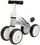 Biçikletë balancuese Baby Mix Baby Bike Ride On, 4 rrota, për kalamaj 12m+, shumëngjyrëshe