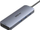 Hub USB C MOKiN 8 në 1, 2 dalje HDMI 4K 60Hz, PD 100W, 3 porta USB 3.0, ngjyrë argjendtë