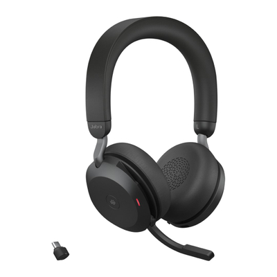 Kufje wireless Jabra Evolve2 75, USB C, MS Teams, ngjyrë e zezë