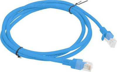 Kabllo rrjeti Lanberg Patchcord Cat 6, 2 m, e kaltër 