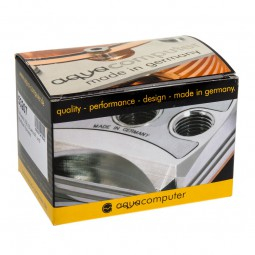 Manometër presioni Aqua Computer Pressure Gauge 34088, për ftohje me ujë, i zi