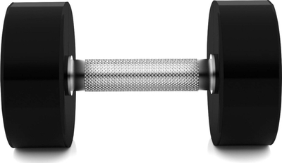 Hantel çeliku HMS Ciarek, poliuretan, 12.5 kg, i zi