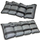 Pesha për kyç Enero Fit, 10 kg 2x5 kg, neopren, gri