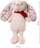 Lodër pelushi BabyOno Have Fun Rabbit Milly, lepurush, 1 copë