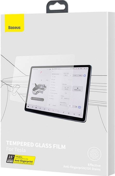Mbrojtëse ekrani Baseus xham i fortë, 15", 0.3mm, transparente