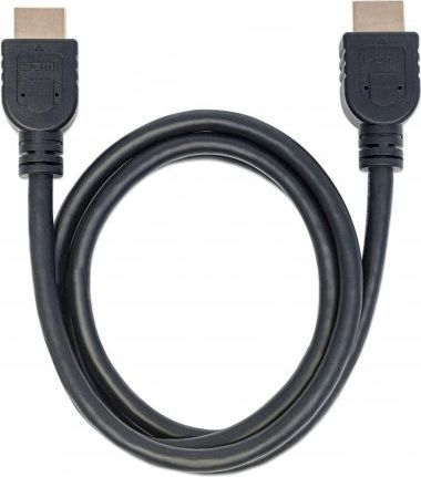 Kabllo Manhattan HDMI 2.0, 1m, e zezë