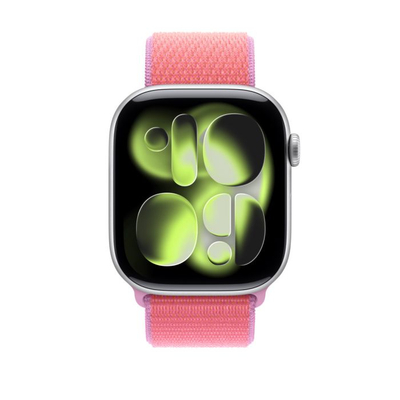 Apple Watch 46mm Sport Loop, Bright Guava (SEASONAL)
