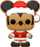 Figurë koleksionuese Funko POP Disney Holiday Gingerbread Santa Mickey, 9.5cm, vinil, shumëngjyrëshe