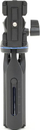 Tripod mini Slik MULTI-POD, trefkëmbësh i vogël, me kokë që rrotullohet, i zi me blu