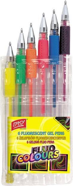 Set stilolapsa Bertus, fluoreshente, 6 ngjyra