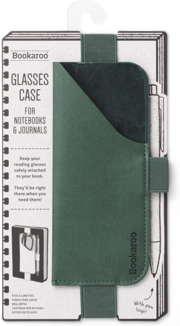 Bookaroo Glasses Case Forest Green
