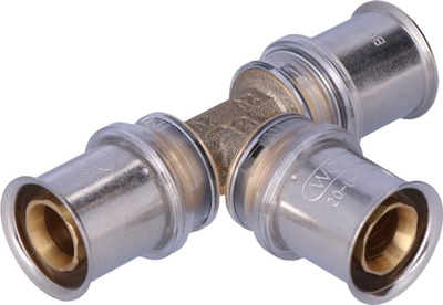 Т спојна парче Вавин Тигрис M5, 20 mm, бронза, за ПЕКСАЛ цевки