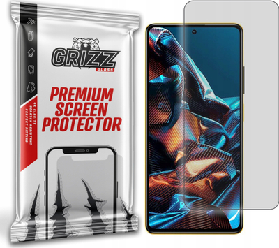 Folie mbrojtëse mat Grizz PaperScreen për Xiaomi Poco X5 Pro, anti gjurmë gishtash, transparente
