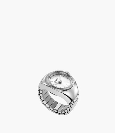 Orë për femra Fossil Watch Ring ES5245, e argjendtë
