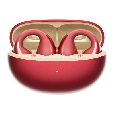 Kufje QCY Crossky C30S, open ear, Bluetooth, të kuqe