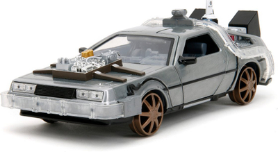 Model makine diecast Jada Toys Back to the Future 3 Time Machine Model 4, 1/24, metalik, gri