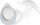 Biberon qetësues NUK Soothing, silikon, 0-6m, set 2 copë, blu e bardhë me yje