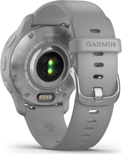 Ora e zgjuar Garmin Venu 2 Plus, me GPS, për shëndet e aktivitet, gri
