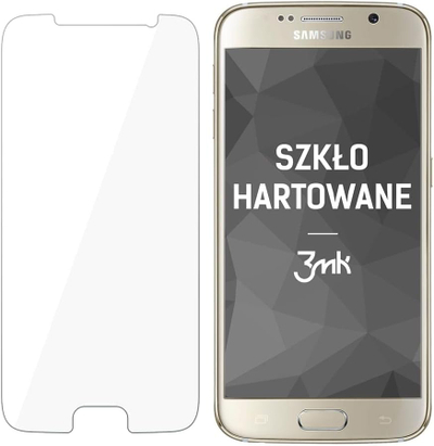 Mbrojtës ekrani 3MK Tempered Glass për Samsung Galaxy S6, xham i fortë, transparent