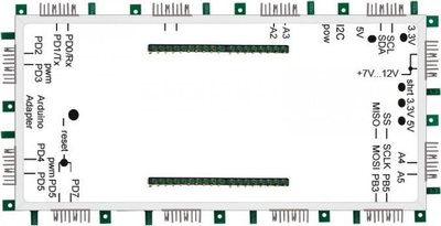 Modul Arduino ALLNET ALL-BRICK-0330, adapter BrickRknowledge, 20g, i bardhë