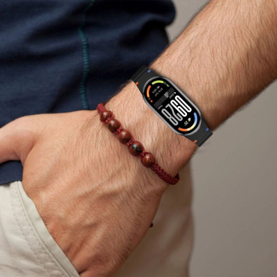 Rrip sportiv Tech-Protect Silicone për Xiaomi Smart Band 8 9 10 NFC, TPU, blu