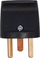 Adapter prizë Microconnect GRUEDBSPS, universal, i zi