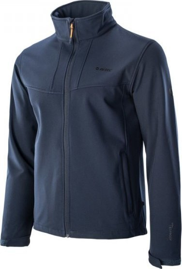 Xhaketë softshell për meshkuj Hi-Tec Livaro M, rezistente ndaj ujit 8000 mm, me mikrofleece, navy