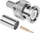 Приклучок BNC LechPol Plug RG59, со стегање, метален