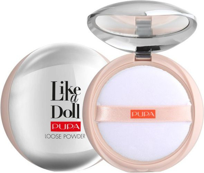 Pudër e lirshme fytyre Pupa Like a Doll Invisible Powder, 9 g, 002 Pink Nude, rozë nude