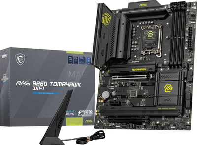Pllakë amë MSI MAG B860 Tomahawk WiFi, Intel B860, LGA 1851, ATX